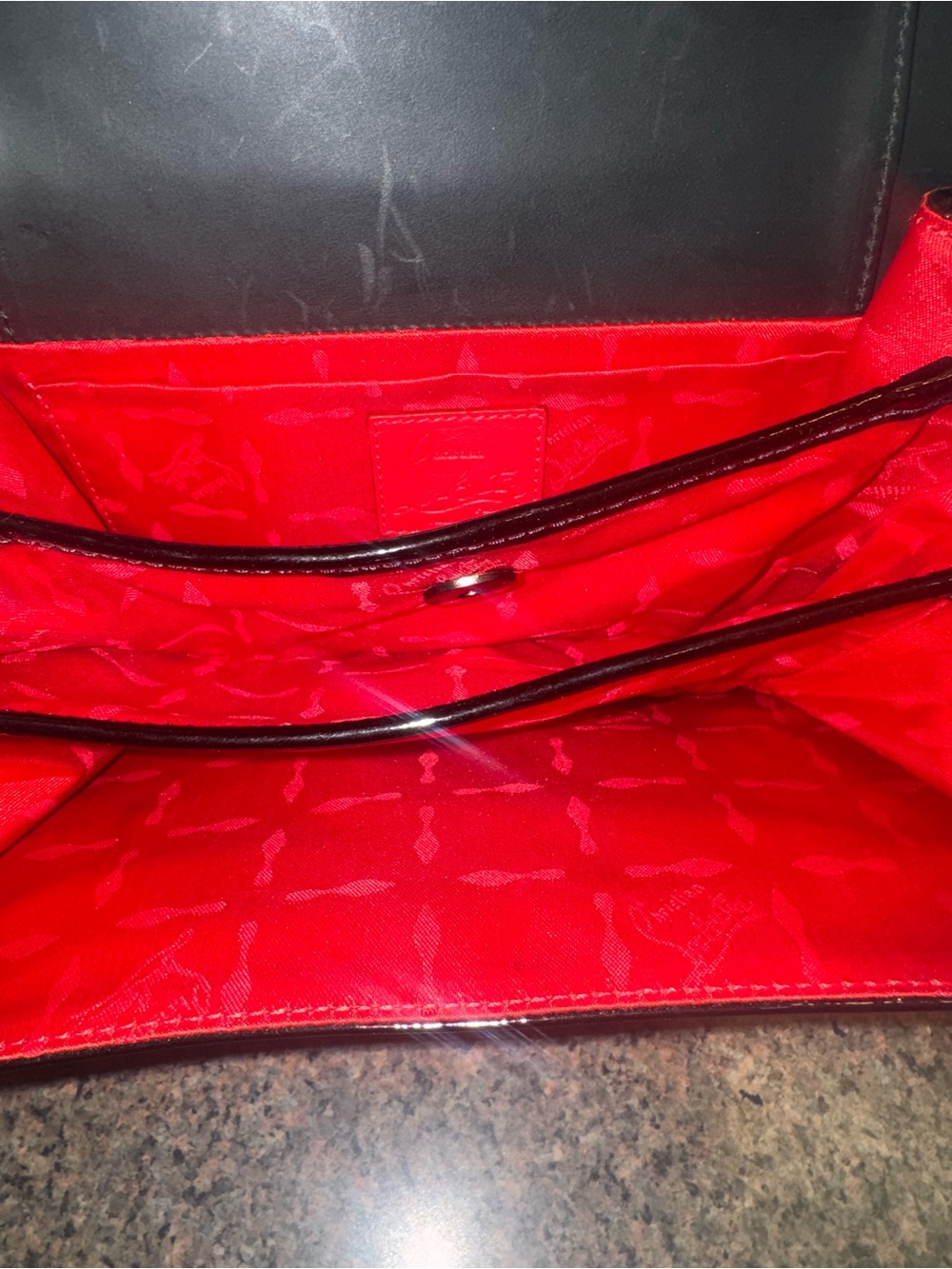 Christian louboutin Leather crossbody EUC - Picture 3 of 9